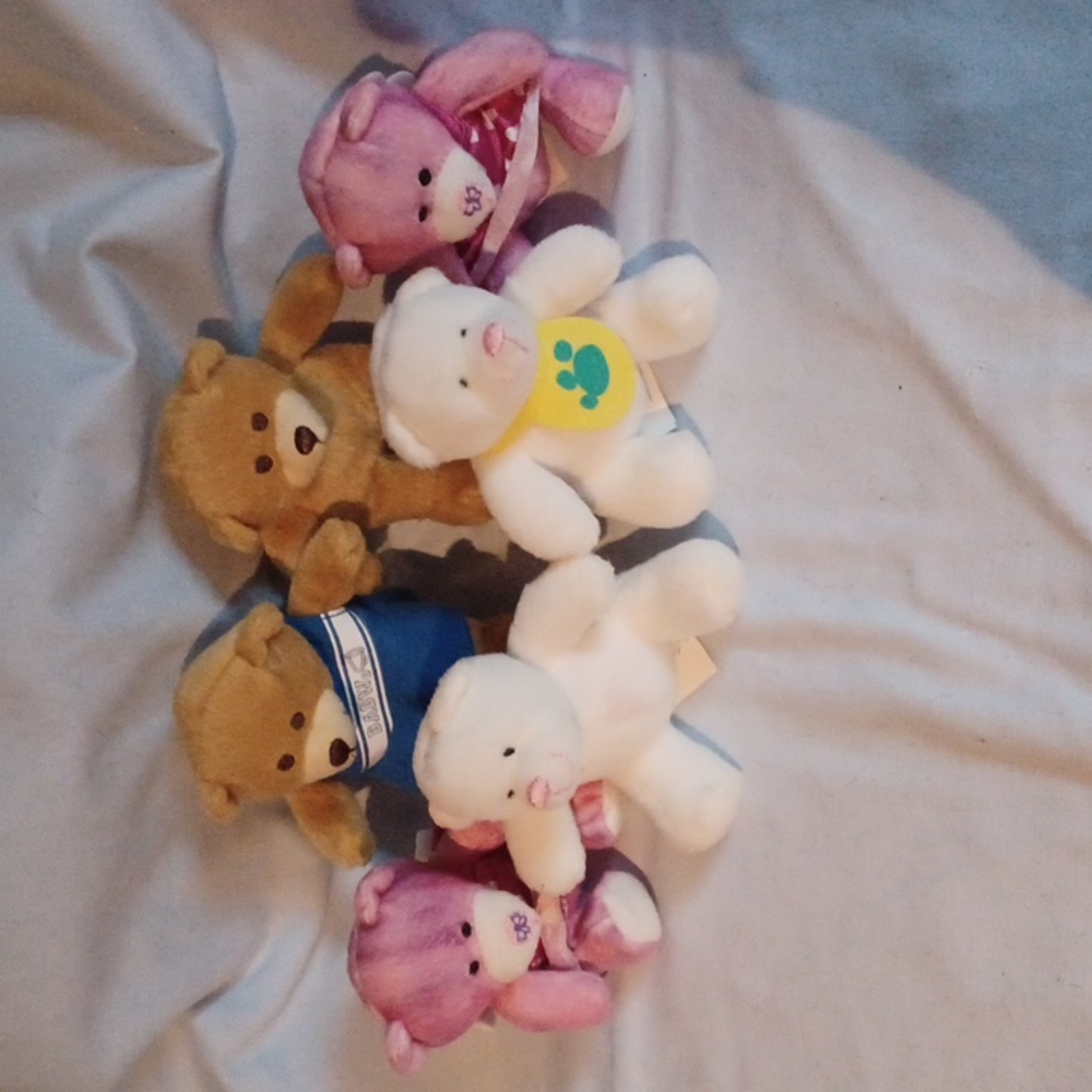 6 McDonald's Build-a-Bear bears